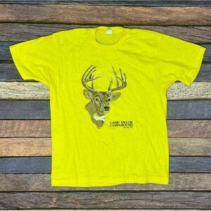 Vintage 1980s Camp Taylor Campground New Jersey Single Stitch Tshirt